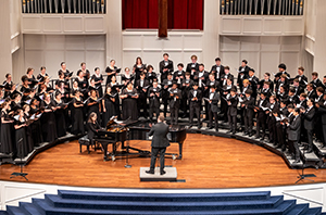 music performance in the DBU Chapel