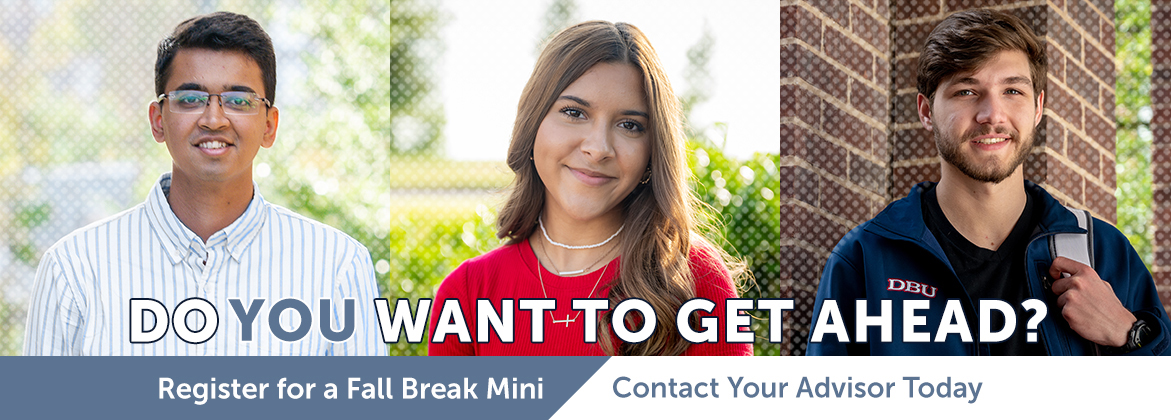 dallas college students - register for fall break minis