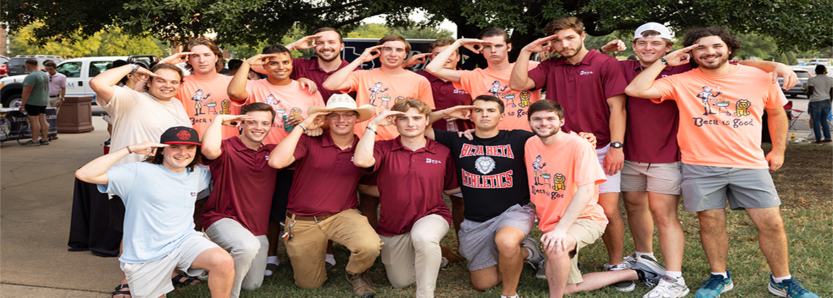 Psi Omega Phi Members during Homecoming